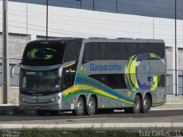 Gasparzinho Turismo 1170 na cidade de Caruaru, Pernambuco, Brasil, por Luiz Carlos de Santana. ID da foto: 5013511.