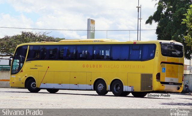 Viação Itapemirim 5543 na cidade de Vitória da Conquista, Bahia, Brasil, por Silvano Prado . ID da foto: 5014387.