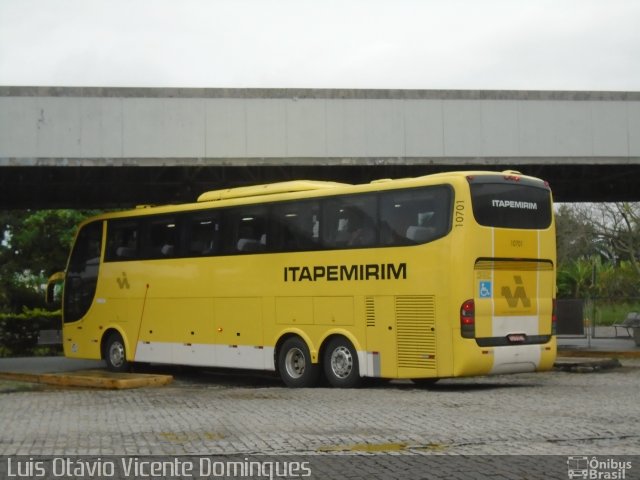 Viação Itapemirim 10701 na cidade de Campos dos Goytacazes, Rio de Janeiro, Brasil, por Luis Otávio Vicente Domingues. ID da foto: 5014210.