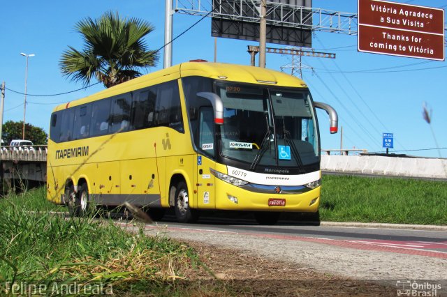 Viação Itapemirim 60779 na cidade de Vitória, Espírito Santo, Brasil, por Felipe da Silva Andreata. ID da foto: 5014045.