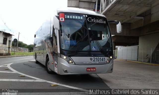 Expresso Cristália 210141 na cidade de Campinas, São Paulo, Brasil, por Matheus Gabriel dos Santos. Número da foto: #5016252.