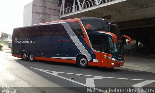 Expresso Adamantina 16020 na cidade de Campinas, São Paulo, Brasil, por Matheus Gabriel dos Santos. ID da foto: 5016267.