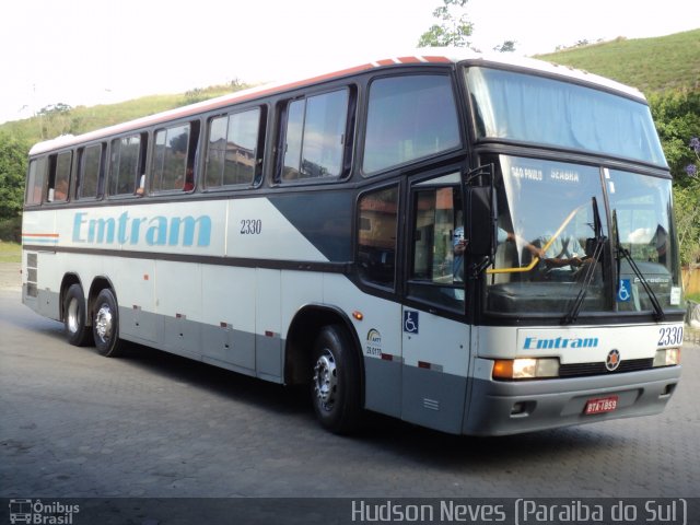 Emtram 2330 na cidade de Paraíba do Sul, Rio de Janeiro, Brasil, por Hudson Neves. ID da foto: 5014868.