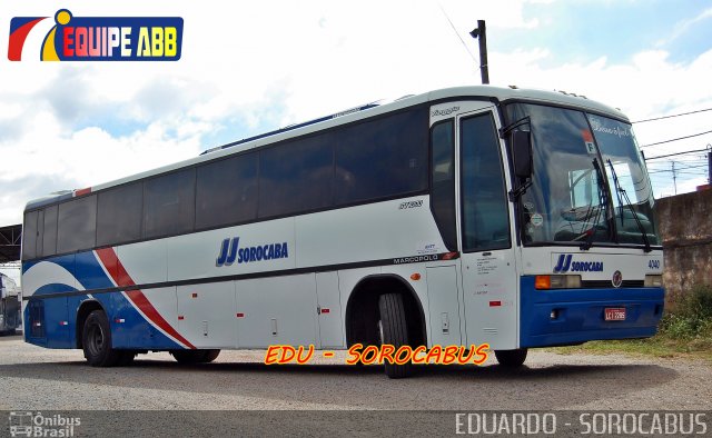 JJ Sorocaba Locadora e Transporte 4040 na cidade de Sorocaba, São Paulo, Brasil, por EDUARDO - SOROCABUS. ID da foto: 5015093.