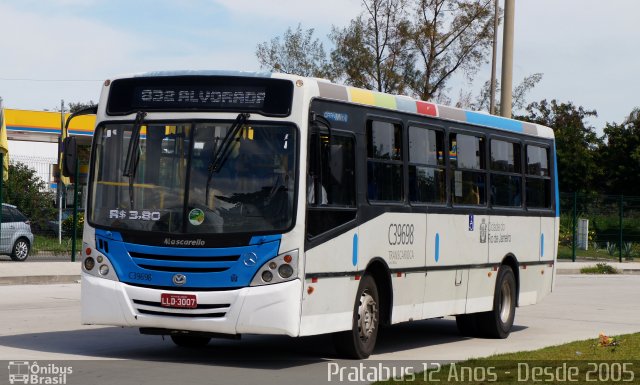 Transportes Santa Maria C39698 na cidade de Rio de Janeiro, Rio de Janeiro, Brasil, por Cristiano Soares da Silva. ID da foto: 5014675.