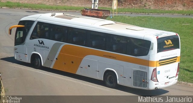 Viação Araguarina 10909 na cidade de Anápolis, Goiás, Brasil, por Matheus Januario. Número da foto: #5016233.