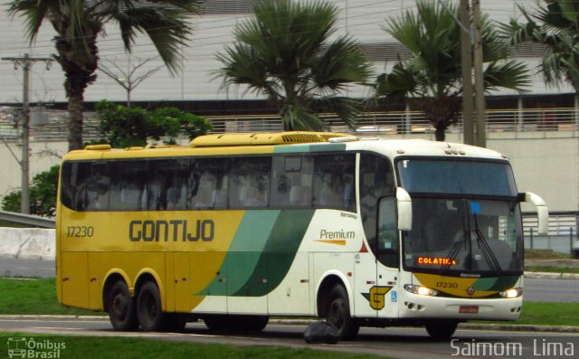 Empresa Gontijo de Transportes 17230 na cidade de Vitória, Espírito Santo, Brasil, por Saimom  Lima. Número da foto: #4955599.