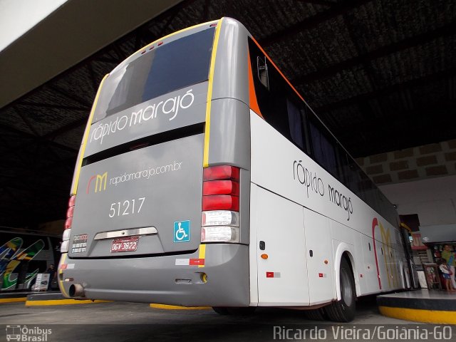 Rápido Marajó 51217 na cidade de Goiânia, Goiás, Brasil, por Ricardo Vieira. Número da foto: #4953747.