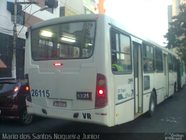 OT Trans - Ótima Salvador Transportes 26115 na cidade de Salvador, Bahia, Brasil, por Mario dos Santos Nogueira Junior. Número da foto: #4954271.