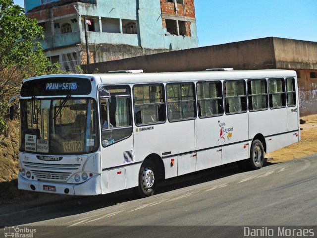 Viação Guarapari 10015 na cidade de Guarapari, Espírito Santo, Brasil, por Danilo Moraes. Número da foto: #4954465.