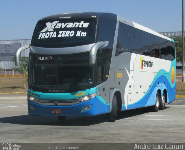 Viação Xavante 14300 na cidade de Goiânia, Goiás, Brasil, por André Luiz Canon. Número da foto: #4953338.