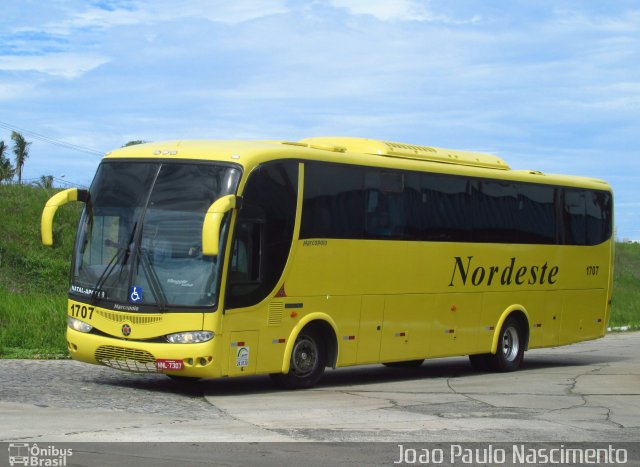 Viação Nordeste 1707 na cidade de Natal, Rio Grande do Norte, Brasil, por Joao Paulo Nascimento Silva. Número da foto: #4955070.