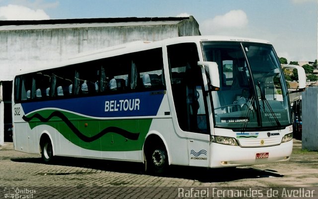 Bel-Tour Transportes e Turismo 302 na cidade de Rio de Janeiro, Rio de Janeiro, Brasil, por Rafael Fernandes de Avellar. Número da foto: #4953721.