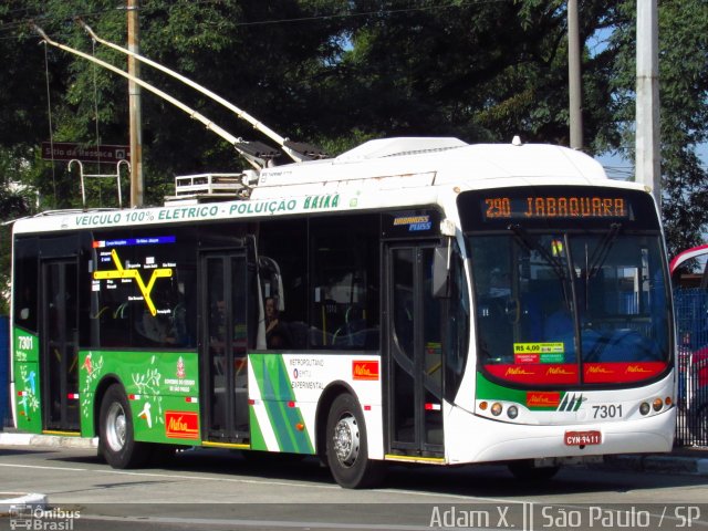 Metra - Sistema Metropolitano de Transporte 7301 na cidade de São Paulo, São Paulo, Brasil, por Adam Xavier Rodrigues Lima. Número da foto: #5018189.