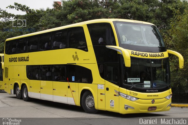 Rápido Marajó 51209 na cidade de São Paulo, São Paulo, Brasil, por Daniel  Machado. Número da foto: #5018426.