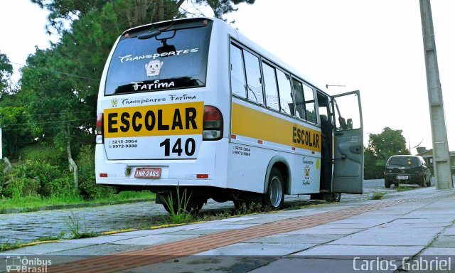 Transportes Fátima 140 na cidade de Caxias do Sul, Rio Grande do Sul, Brasil, por Carlos Gabriel. ID da foto: 5017200.