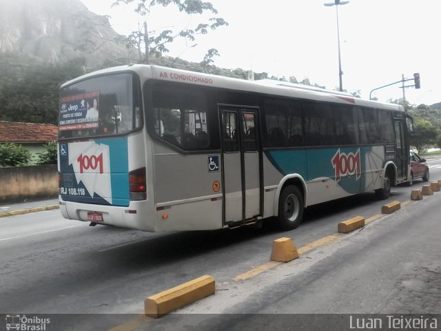 Auto Viação 1001 RJ 108.118 na cidade de Nova Friburgo, Rio de Janeiro, Brasil, por Luan Teixeira. Número da foto: #5016426.