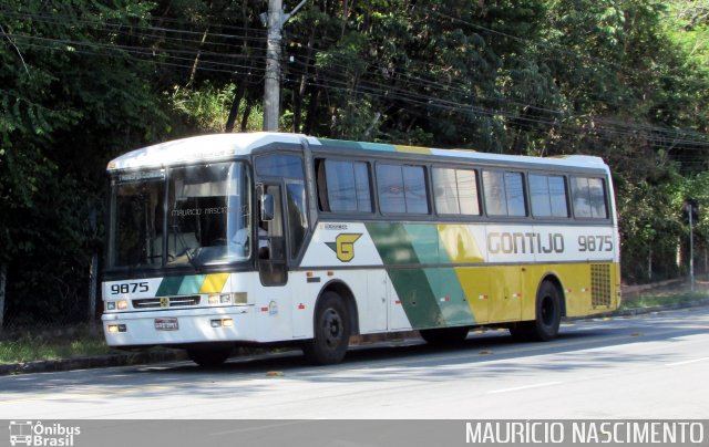 Empresa Gontijo de Transportes 9875 na cidade de Belo Horizonte, Minas Gerais, Brasil, por Maurício Nascimento. ID da foto: 5017287.