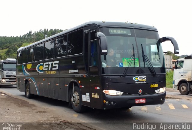 ETS Turismo 8080 na cidade de Conselheiro Lafaiete, Minas Gerais, Brasil, por Rodrigo  Aparecido. Número da foto: #5017955.