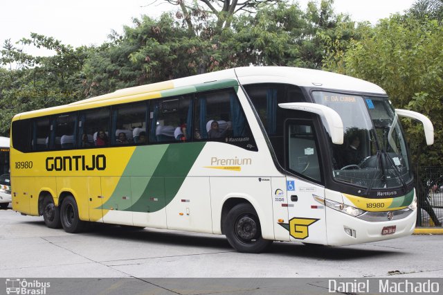 Empresa Gontijo de Transportes 18980 na cidade de São Paulo, São Paulo, Brasil, por Daniel  Machado. ID da foto: 5018212.