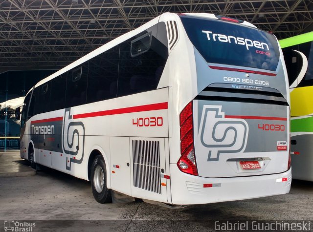 Transpen Transporte Coletivo e Encomendas 40030 na cidade de Ponta Grossa, Paraná, Brasil, por Gabriel Guachineski. Número da foto: #4956882.