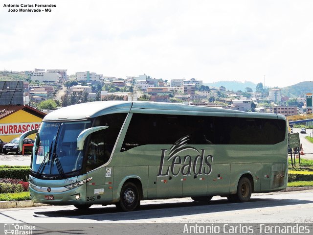 Leads Transportes 245 na cidade de João Monlevade, Minas Gerais, Brasil, por Antonio Carlos Fernandes. ID da foto: 4958769.