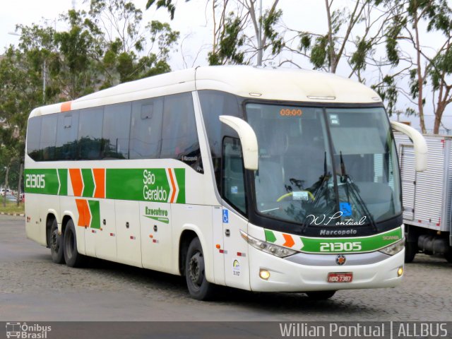 Cia. São Geraldo de Viação 21305 na cidade de Caruaru, Pernambuco, Brasil, por Willian Pontual. Número da foto: #4958507.