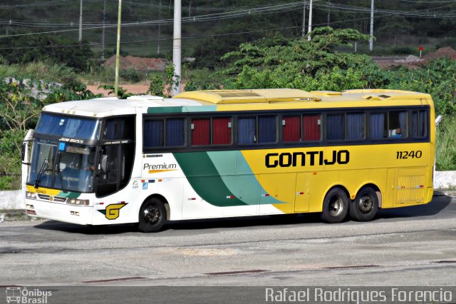 Empresa Gontijo de Transportes 11240 na cidade de Aracaju, Sergipe, Brasil, por Rafael Rodrigues Forencio. ID da foto: 4958271.