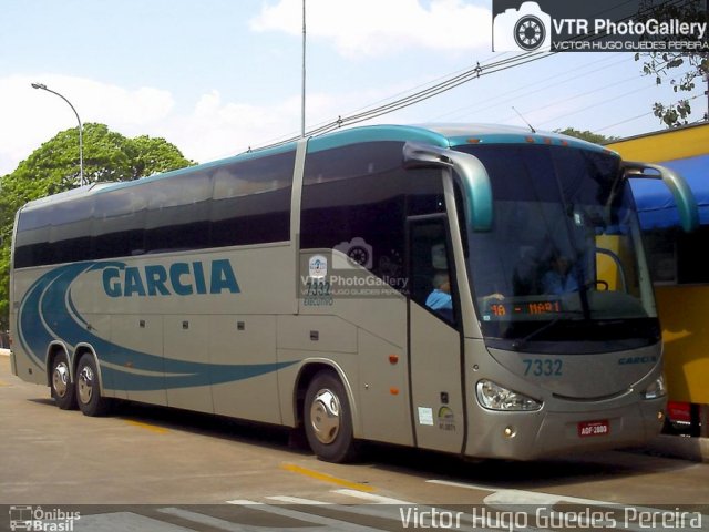Viação Garcia 7332 na cidade de Maringá, Paraná, Brasil, por Victor Hugo Guedes Pereira. Número da foto: #4958748.