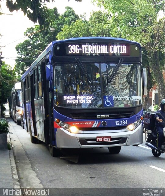 Auto Viação Bragança Metropolitana > Viação Raposo Tavares 12.134 na cidade de São Paulo, São Paulo, Brasil, por Michel Nowacki. Número da foto: #4959984.