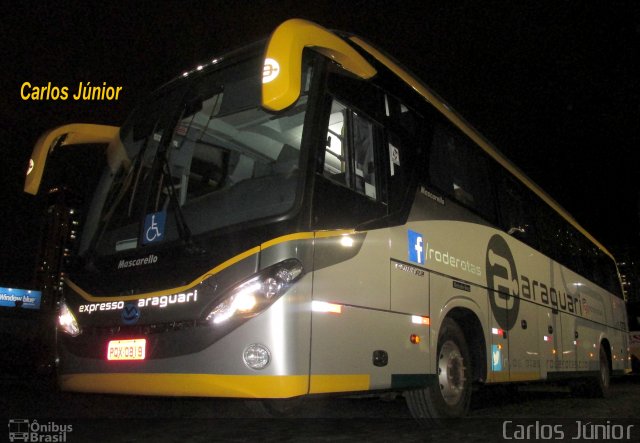Expresso Araguari 3702 na cidade de Goiânia, Goiás, Brasil, por Carlos Júnior. Número da foto: #4961242.