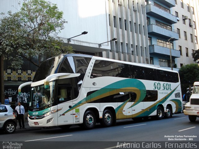 Só Sol Turismo 20000 na cidade de Belo Horizonte, Minas Gerais, Brasil, por Antonio Carlos Fernandes. Número da foto: #4961066.