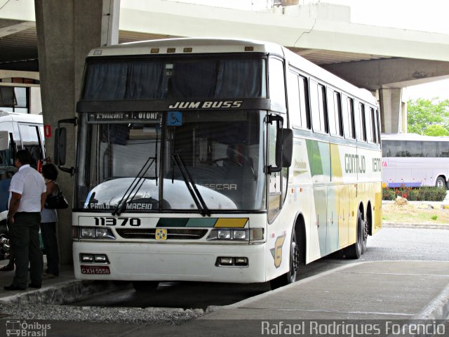 Empresa Gontijo de Transportes 11370 na cidade de Aracaju, Sergipe, Brasil, por Rafael Rodrigues Forencio. ID da foto: 4960185.