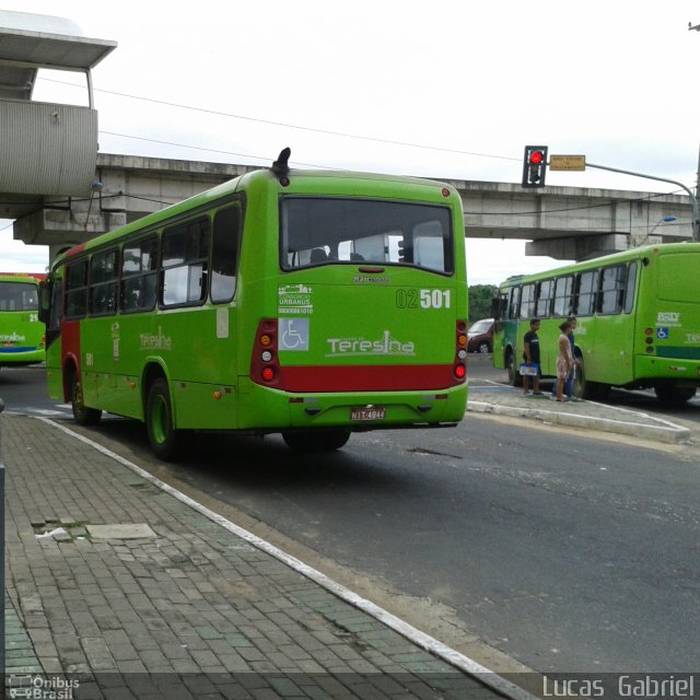 Transportes São Cristóvão 02501 na cidade de Teresina, Piauí, Brasil, por Lucas Gabriel. Número da foto: #4960608.