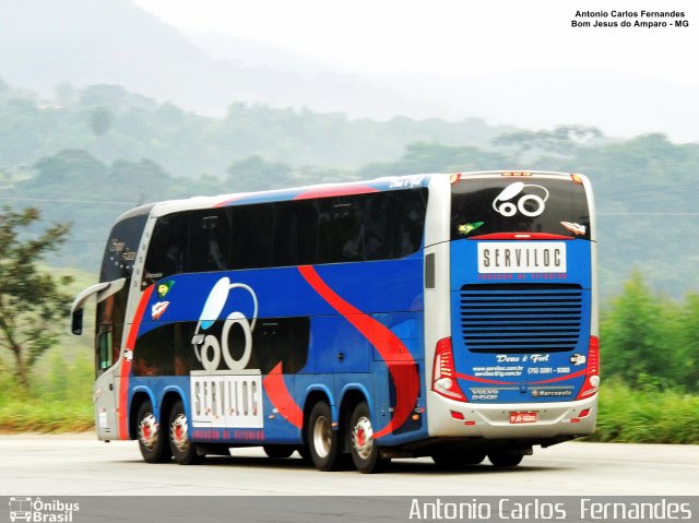 Serviloc Locação de Veículos 1000 na cidade de Bom Jesus do Amparo, Minas Gerais, Brasil, por Antonio Carlos Fernandes. Número da foto: #4961104.