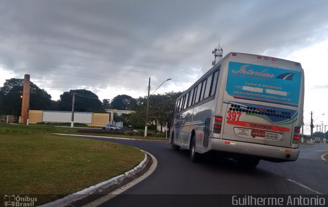 Interline Transportes 397 na cidade de Araxá, Minas Gerais, Brasil, por Guilherme Antonio. ID da foto: 4961072.