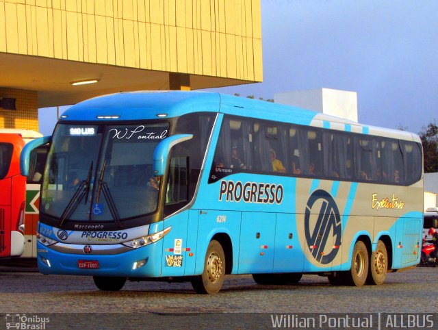 Auto Viação Progresso 6214 na cidade de Caruaru, Pernambuco, Brasil, por Willian Pontual. Número da foto: #4961438.