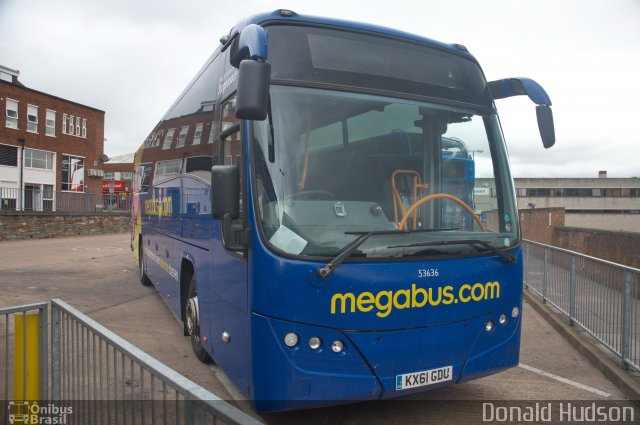 Stagecoach 53636 na cidade de Exeter, Devon, Inglaterra, por Donald Hudson. Número da foto: #4960809.