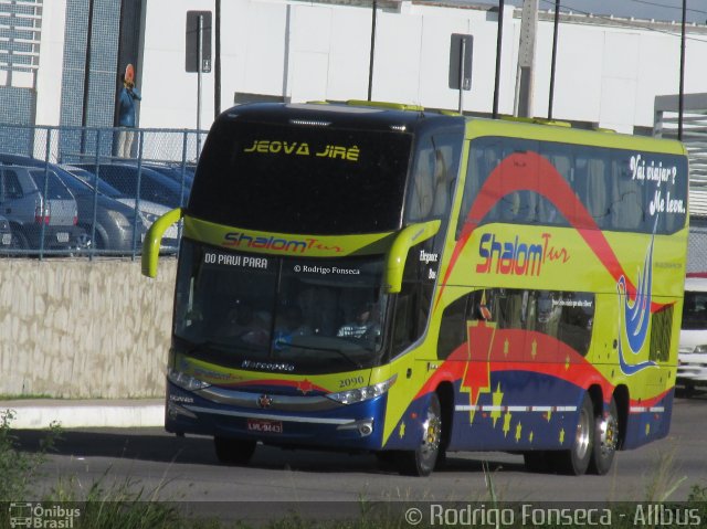 Shalom Tur 2090 na cidade de Caruaru, Pernambuco, Brasil, por Rodrigo Fonseca. Número da foto: #4963524.