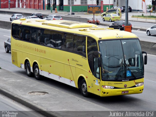 Viação Itapemirim 5053 na cidade de Rio de Janeiro, Rio de Janeiro, Brasil, por Junior Almeida. Número da foto: #4964541.