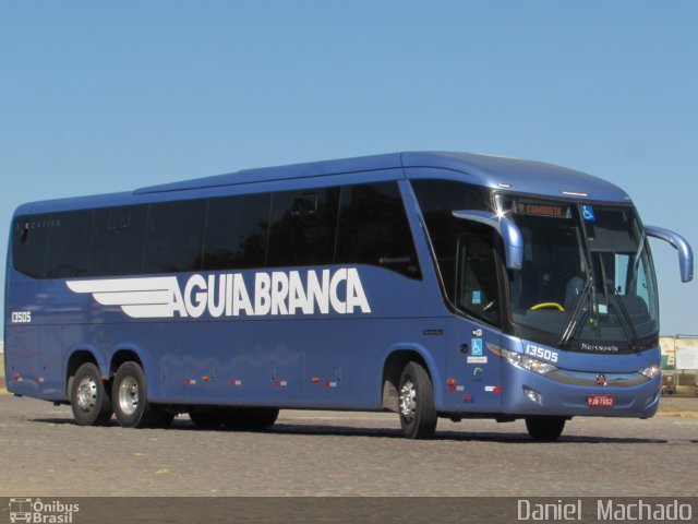 Viação Águia Branca 13505 na cidade de Vitória da Conquista, Bahia, Brasil, por Daniel  Machado. Número da foto: #4963488.