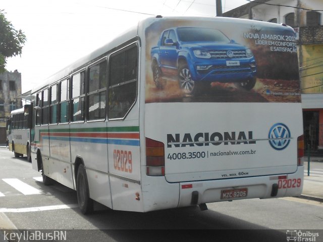 Auto Ônibus Santa Maria Transporte e Turismo 02029 na cidade de Natal, Rio Grande do Norte, Brasil, por Keylla Pinto. Número da foto: #4963029.