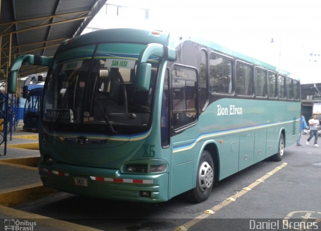 Transportes Naranjo X5 na cidade de , por Daniel Brenes. ID da foto: 4962678.