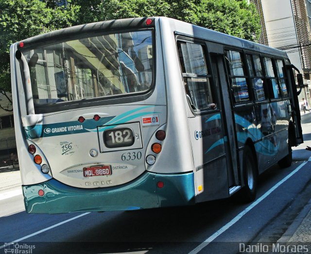 Viação Grande Vitória 6330 na cidade de Vitória, Espírito Santo, Brasil, por Danilo Moraes. Número da foto: #4963196.