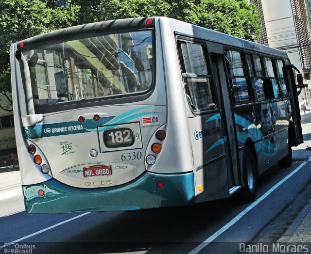 Viação Grande Vitória 6330 na cidade de Vitória, Espírito Santo, Brasil, por Danilo Moraes. ID da foto: 4963196.