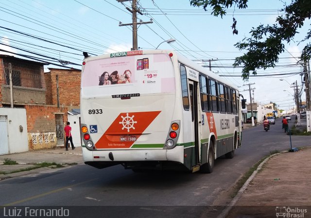 Auto Viação Veleiro 8933 na cidade de Maceió, Alagoas, Brasil, por Luiz Fernando. ID da foto: 4963464.