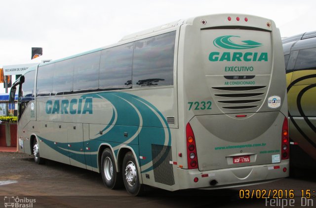 Viação Garcia 7232 na cidade de Cascavel, Paraná, Brasil, por Felipe  Dn. Número da foto: #4966744.
