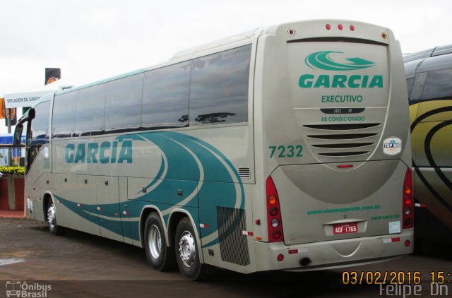 Viação Garcia 7232 na cidade de Cascavel, Paraná, Brasil, por Felipe  Dn. ID da foto: 4966744.