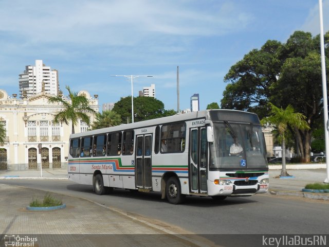 Auto Ônibus Santa Maria Transporte e Turismo 07001 na cidade de Natal, Rio Grande do Norte, Brasil, por Keylla Pinto. Número da foto: #4965345.