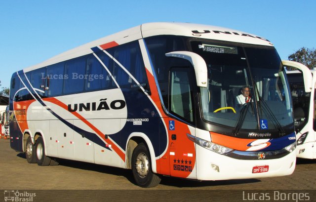 Expresso União 10259 na cidade de Araxá, Minas Gerais, Brasil, por Lucas Borges . Número da foto: #4965725.